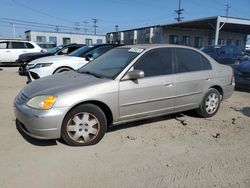 Honda salvage cars for sale: 2002 Honda Civic EX