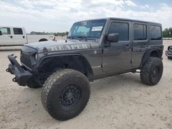 Jeep salvage cars for sale: 2018 Jeep Wrangler Unlimited Sport