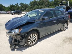 Salvage cars for sale from Copart Ocala, FL: 2016 Nissan Sentra S