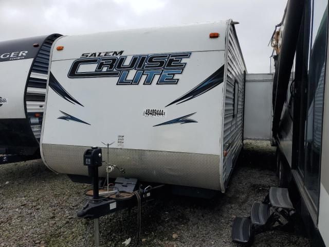 2013 Salem Travel Trailer