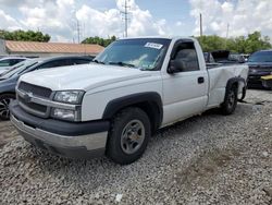 Salvage cars for sale from Copart Columbus, OH: 2004 Chevrolet Silverado C1500