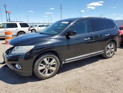 Nissan salvage cars for sale: 2016 Nissan Pathfinder S