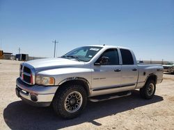 Salvage cars for sale from Copart Andrews, TX: 2003 Dodge RAM 1500 ST