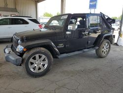 2012 Jeep Wrangler Unlimited Sahara en venta en Fort Wayne, IN