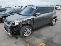 KIA Soul salvage cars for sale: 2019 KIA Soul +