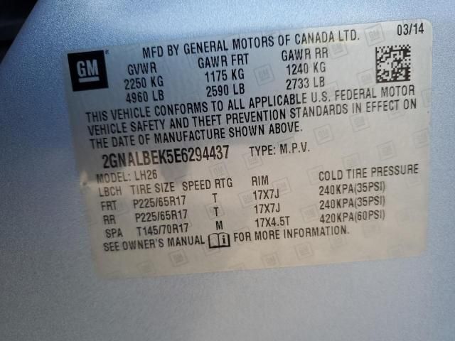 2014 Chevrolet Equinox LT