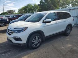 Vehiculos salvage en venta de Copart Moraine, OH: 2018 Honda Pilot EX