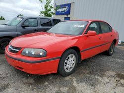 Chevrolet Impala salvage cars for sale: 2000 Chevrolet Impala