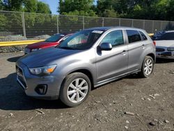 Mitsubishi Outlander salvage cars for sale: 2015 Mitsubishi Outlander Sport ES