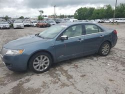 Salvage cars for sale from Copart Lexington, KY: 2012 Lincoln MKZ Hybrid