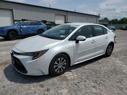 Salvage cars for sale from Copart Leroy, NY: 2022 Toyota Corolla LE