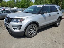 Ford Explorer Sport Vehiculos salvage en venta: 2017 Ford Explorer Sport