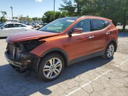 Hyundai salvage cars for sale: 2015 Hyundai Santa FE Sport