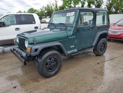 Jeep Wrangler Vehiculos salvage en venta: 2001 Jeep Wrangler / TJ SE