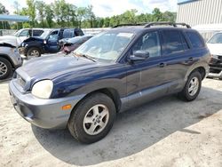 2004 Hyundai Santa FE GL en venta en Spartanburg, SC