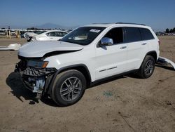Salvage cars for sale from Copart Bakersfield, CA: 2017 Jeep Grand Cherokee Limited