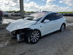 Salvage cars for sale from Copart West Palm Beach, FL: 2020 Tesla Model X