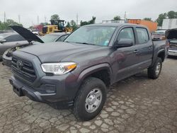 Toyota Tacoma salvage cars for sale: 2018 Toyota Tacoma Double Cab