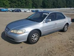 Honda salvage cars for sale: 2002 Honda Accord LX