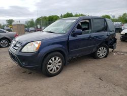 Honda crv salvage cars for sale: 2006 Honda CR-V EX