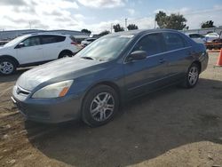 Salvage cars for sale from Copart San Diego, CA: 2006 Honda Accord EX