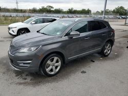 Lincoln MKC salvage cars for sale: 2018 Lincoln MKC Premiere