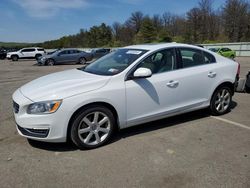 Salvage cars for sale from Copart Brookhaven, NY: 2016 Volvo S60 Premier