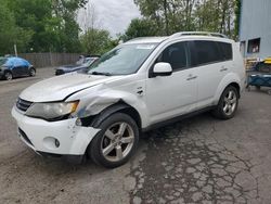 Salvage cars for sale from Copart Portland, OR: 2008 Mitsubishi Outlander XLS