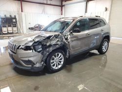 Jeep salvage cars for sale: 2019 Jeep Cherokee Latitude