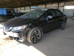 Honda salvage cars for sale: 2014 Honda Civic LX