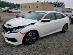 Honda salvage cars for sale: 2018 Honda Civic EX