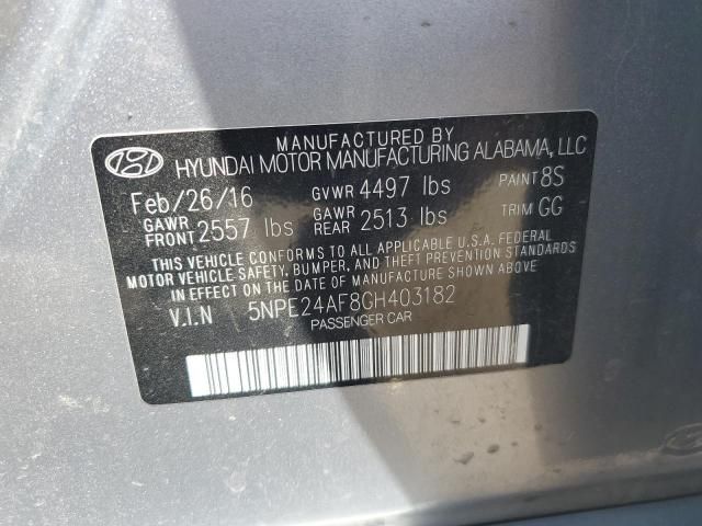 2016 Hyundai Sonata SE
