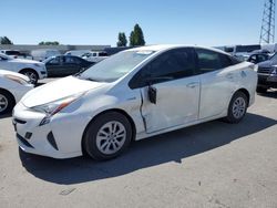 Salvage cars for sale from Copart Hayward, CA: 2016 Toyota Prius