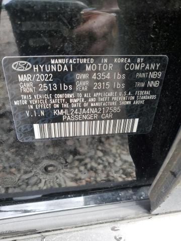 2022 Hyundai Sonata SE