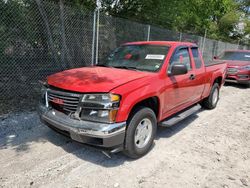 Salvage cars for sale from Copart Cicero, IN: 2008 GMC Canyon