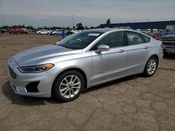 2019 Ford Fusion SEL en venta en Woodhaven, MI
