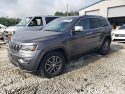 Jeep salvage cars for sale: 2017 Jeep Grand Cherokee Limited