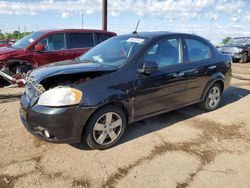 Chevrolet salvage cars for sale: 2009 Chevrolet Aveo LT