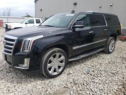 Cadillac Escalade Vehiculos salvage en venta: 2019 Cadillac Escalade ESV Luxury