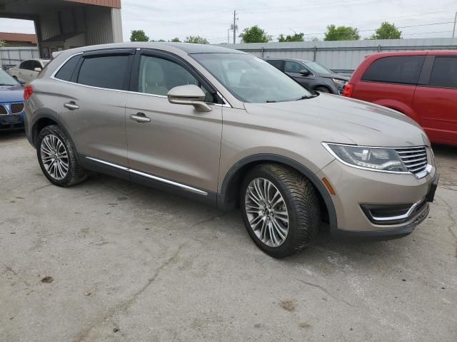 2018 Lincoln MKX Reserve