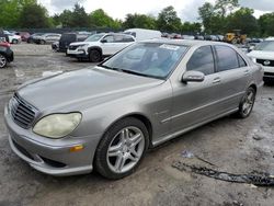 Mercedes-Benz Vehiculos salvage en venta: 2005 Mercedes-Benz S 55 AMG