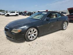 BMW salvage cars for sale: 2004 BMW 645 CI Automatic