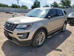 Salvage cars for sale from Copart Oklahoma City, OK: 2017 Ford Explorer XLT