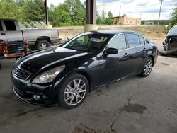 Salvage cars for sale from Copart Gaston, SC: 2012 Infiniti G37 Base