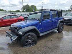 Jeep salvage cars for sale: 2018 Jeep Wrangler Unlimited Sport