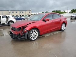 Vehiculos salvage en venta de Copart Wilmer, TX: 2015 Mazda 3 Touring