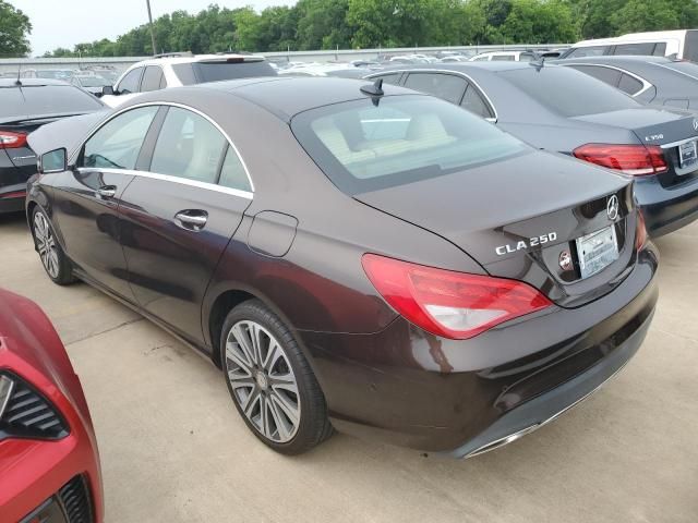 2018 Mercedes-Benz CLA 250 4matic