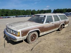 Ford salvage cars for sale: 1990 Ford Crown Victoria Country Squire