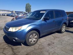 Subaru salvage cars for sale: 2009 Subaru Forester 2.5X