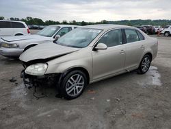 Volkswagen salvage cars for sale: 2006 Volkswagen Jetta 2.5L Leather